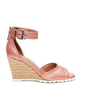 Donald J Pliner Brook Women Pink Wedge Sandal
